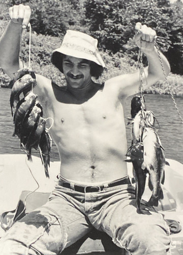 1970s shirtless man - man, posing