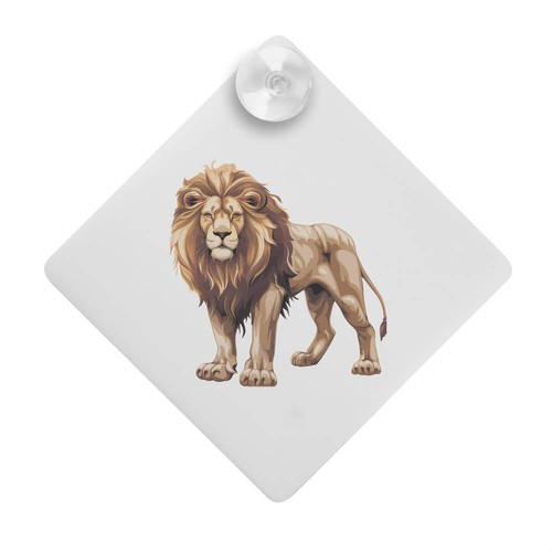 Majestic lion suction cup - 'majestic,