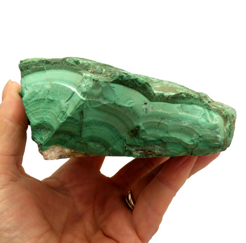 Malachite large slab grade - large,