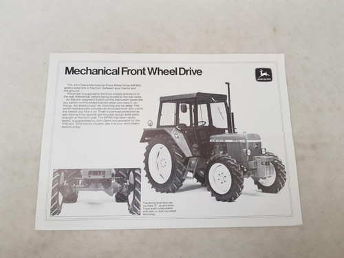 John deere mechanical - deere, front