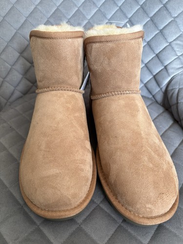 Shearling ankle boots - boots, size