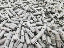 LEGO  Technic Axle 3749 OLD LIGHT GREY 1-2-4-10 Pin without Friction Ridges