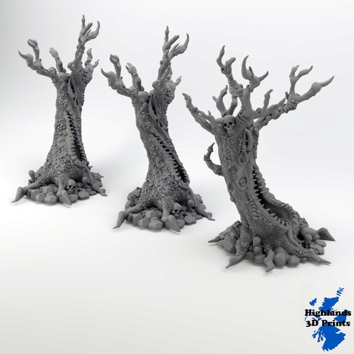 Vomiting trees scatter terrain - vomiting,