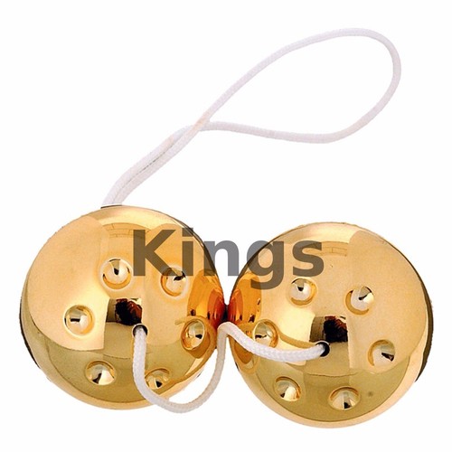 Gold duo kegel balls - gold,