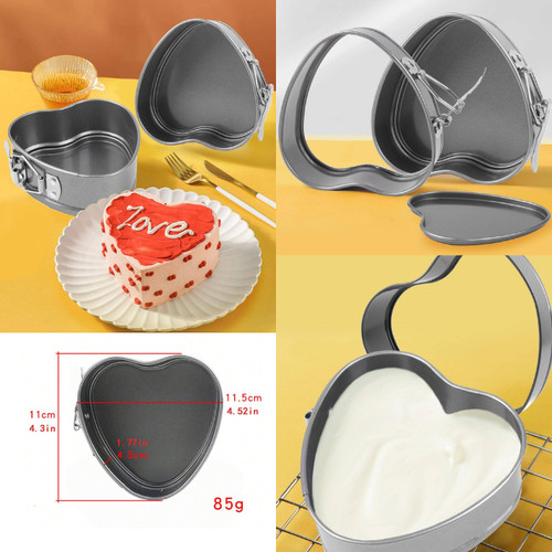 1pc heart shaped mold spring - shaped,