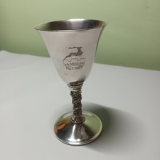 Falstaff Silver Plated Goblet