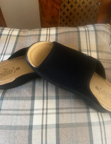Fly flot black mesh mules - fly, made