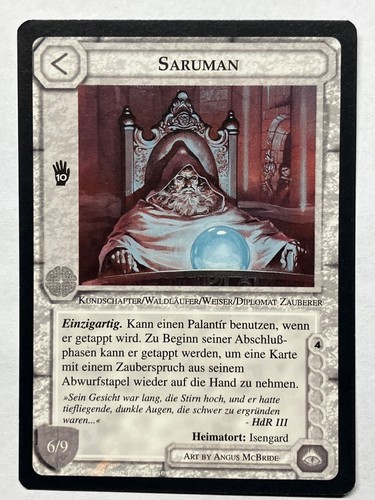 Saruman middle earth ccg - saruman,