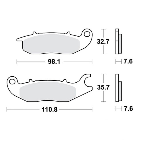 Std trw lucas - brake, pads