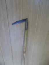 Vintage Fishing Scythe with Blade and Bamboo Handle 46" long