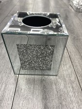 New CUBE TISSUE BOX Silver
