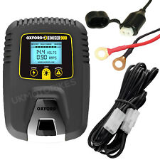 Oxford Oximiser 900 Motorcycle Battery Charger Optimiser Bike 12V Trickle Charge