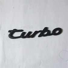 1x New Black Matte turbo Big