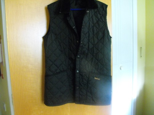 Barbour black quilted - black,