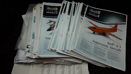 Lot revell catalogue - revell,