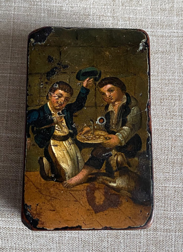 Antique 1805 georgian papier - antique,