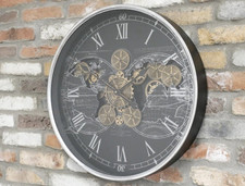 Large Wall Clock With Moving