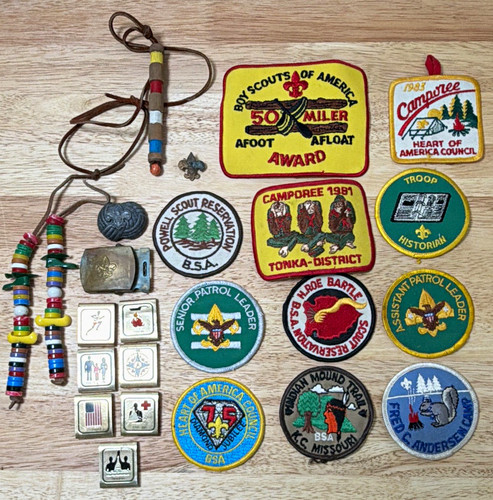 Boy scouts america 1980s - of,