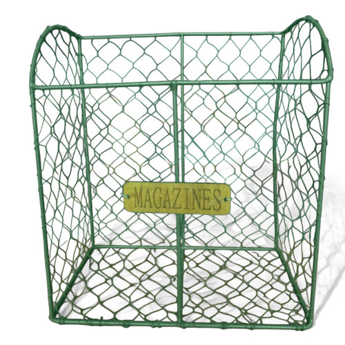 Chicken wire mesh magazine - chicken,