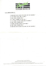 Various- 9 track VHS promo