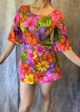 Vintage Hawaiian Mini Dress