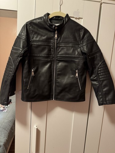 Zara boys faux leather moto - boys,