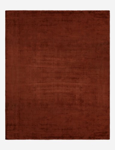 Silk rug area - rug, wool