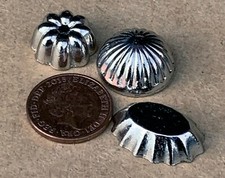 1:12 Scale 3 Silver Metal