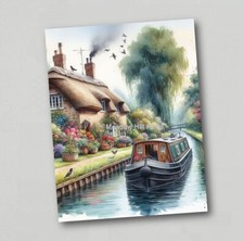 Fridge Magnet Canal Barge Narrow Boat British Waterways (1)