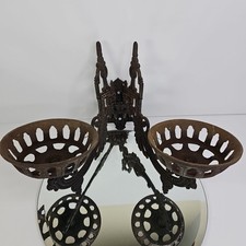 Antique Dual Arm Wall Mount