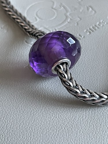 Trollbeads amethyst faceted - trollbeads,
