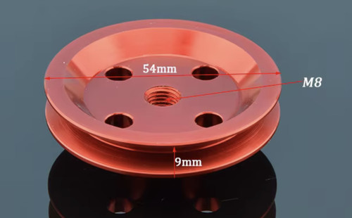Red flywheel for zenoah - flywheel,