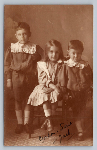 Postcard gordon florrie and - -,