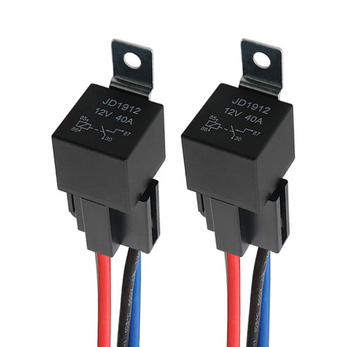 Pieces pin car relay 12v - 4,
