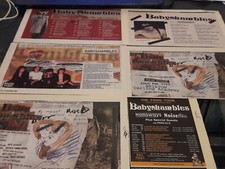 BABYSHAMBLES - LIVE TOUR 2005 2004 2006 2007 orig advert / magnet THE LIBERTINES