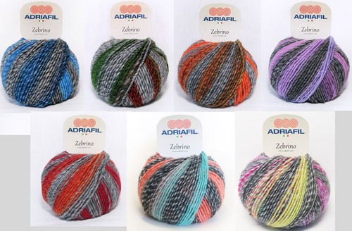 50g balls adriafil zebrino - balls,