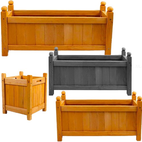 Premium wood garden - garden, planter