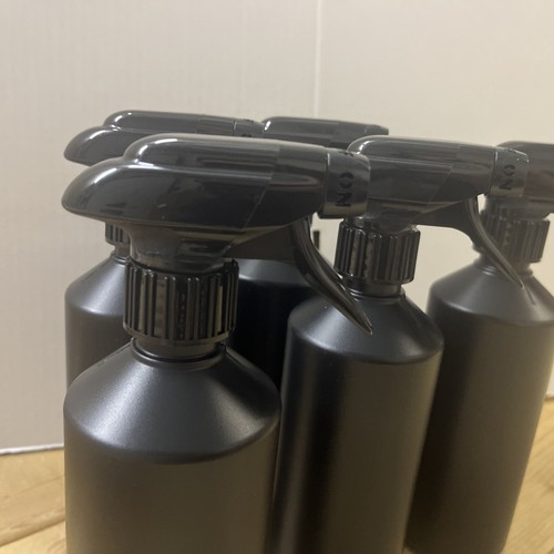 5x500ml black plastic - 5x500ml,