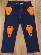 Mens Hood K7 S CE AAA Motorcycle Jeans Armour D30 Knee Hip Motorbike Para Aramid