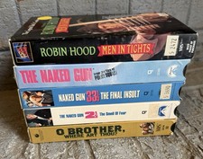 VHS Tape Lot (5) Naked Gun
