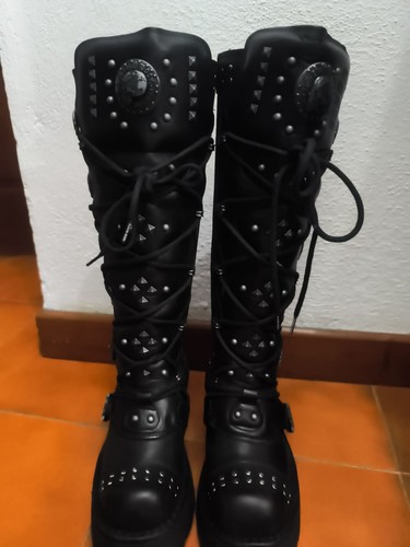 High boot new rock - of, metallic