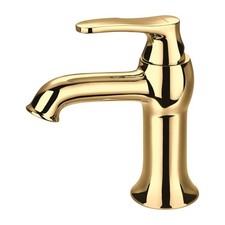 Omnires Art Deco Antique Bronze Basin Mixer Tap With Clicker Waste AD5111
