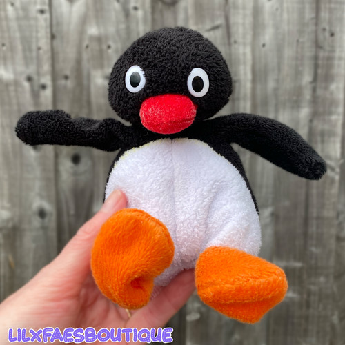 Vintage 2007 pingu soft toy - vintage,