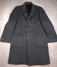 Vintage Crombie Overcoat Mens