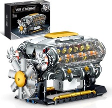 Working V8 Engine Model Kit