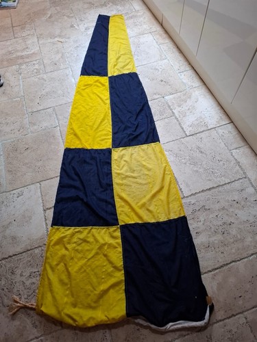 Vintage naval signal flag - signal,