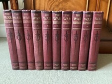 WORLD WAR II THE WAR ILLUSTRATED BY HAMMERTON -  TEN VOLUMES COMPLETE SET