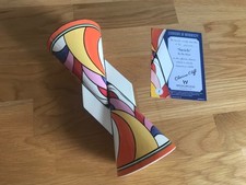 Wedgwood Clarice Cliff ‘Swirls’ Yo-Yo vase - official edition 97 of 3,999