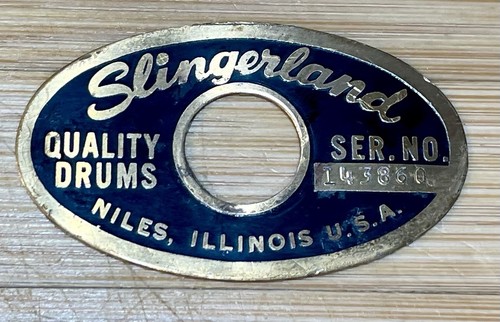 Vintage slingerland black - slingerland, &