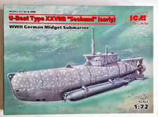Icm scale boat - 1/72, u-boat